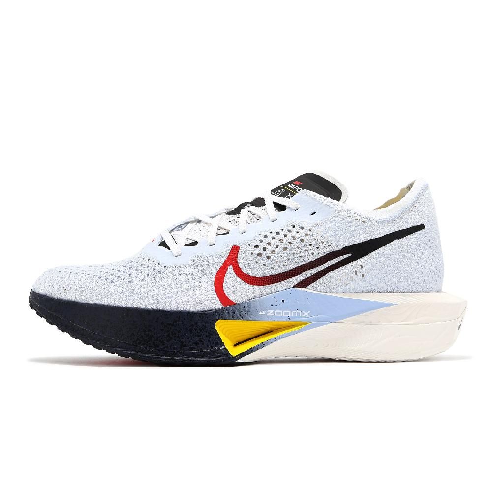 NIKE 耐吉   競速跑鞋 ZoomX Vaporfly Next% 3 男鞋 水藍 輕量 回彈 碳板 運動鞋 HJ9079-100