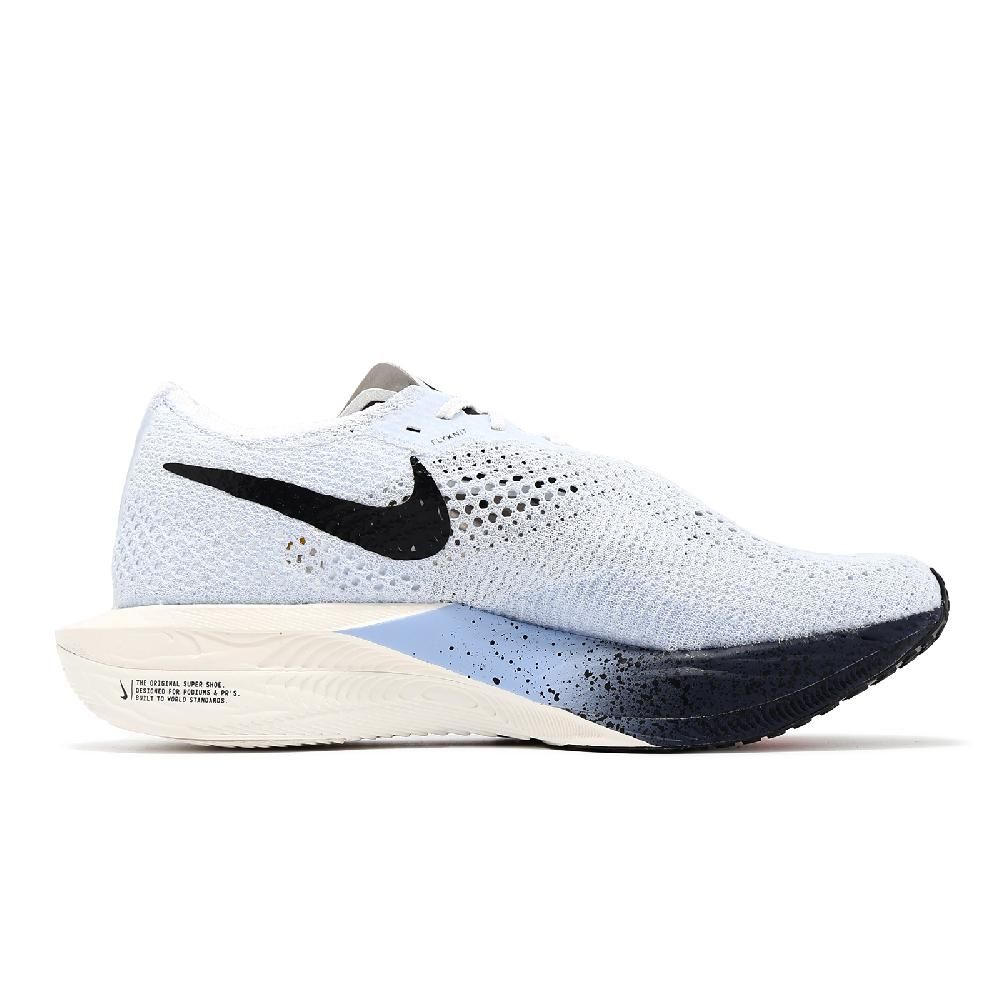 NIKE 耐吉   競速跑鞋 ZoomX Vaporfly Next% 3 男鞋 水藍 輕量 回彈 碳板 運動鞋 HJ9079-100