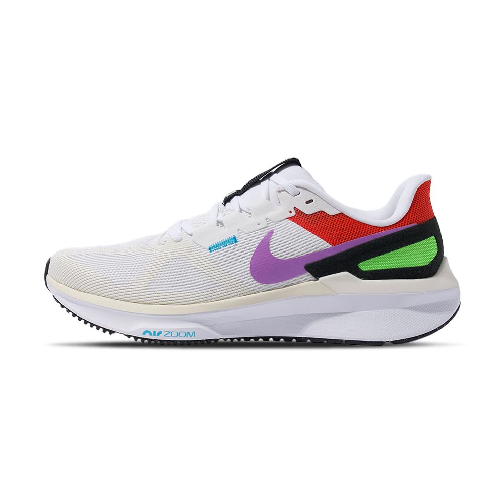 NIKE 耐吉 Nike Structure 25 SE 男 白紫紅 訓練 網布 緩震 運動 慢跑鞋 FV4867-100