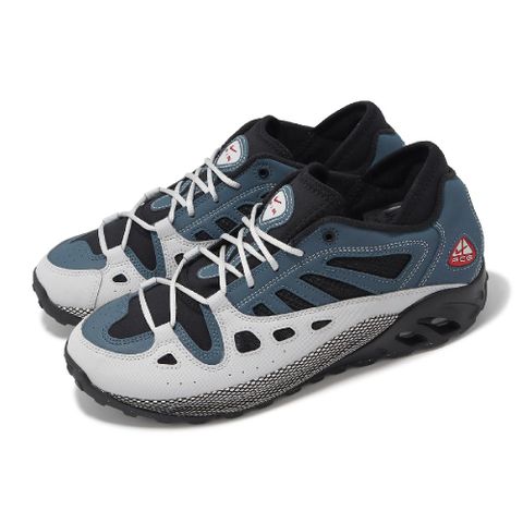 NIKE 耐吉 Nike 耐吉 越野跑鞋 ACG Air Exploraid 男鞋 灰 綠 皮革 襪套 氣墊 抓地 運動鞋 FJ1920-001