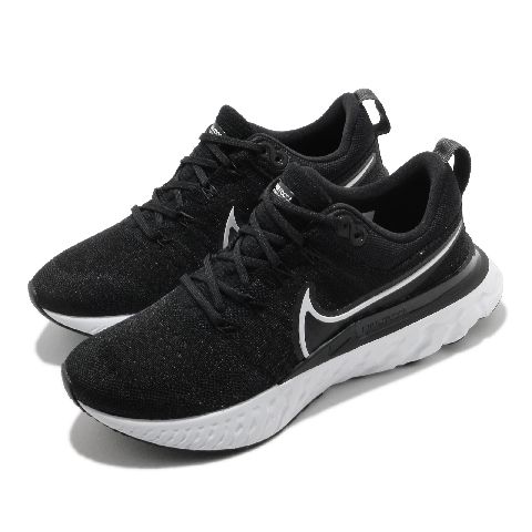 Nike 慢跑鞋 React Infinity Run 女鞋 輕量 透氣 舒適 避震 路跑 運動 黑 白 CT2423002 CT2423-002