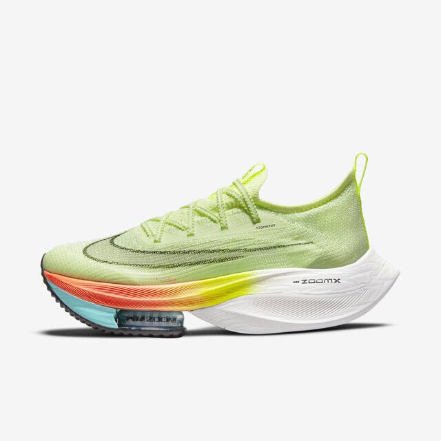 NIKE 耐吉  Wmns Air Zoom Alphafly Next% [CZ1514-700] 女 慢跑鞋 氣墊 淺黃