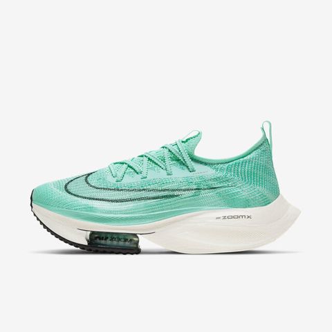 NIKE 耐吉 Wmns Air Zoom Alphafly Next% [CZ1514-300]女鞋 慢跑鞋 運動 彈力 綠