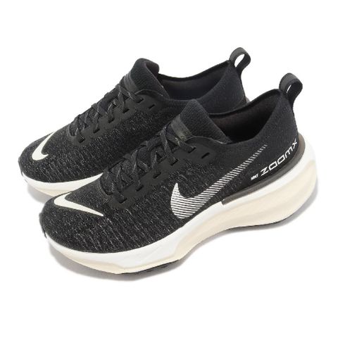 NIKE 耐吉 慢跑鞋 Wmns ZoomX Invincible Run FK 3 女鞋 黑 路跑 運動鞋 DR2660-001