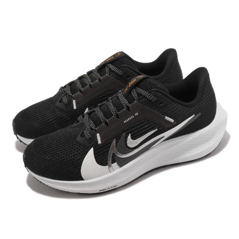 Nike 慢跑鞋 Wmns Air Zoom Pegasus 40 PRM ANY 女鞋 黑 氣墊 針織 路跑 FB7703-001