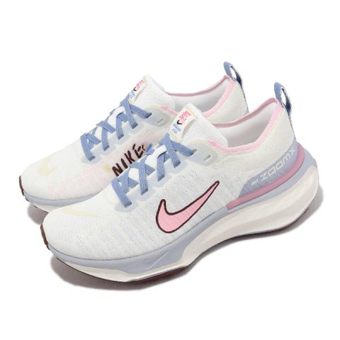 Nike 耐吉 慢跑鞋 Wmns ZoomX Invincible Run FK 3 女鞋 藍 粉紅 運動鞋 FJ7727-161