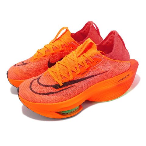 Nike 競速跑鞋 Wmns Air Zoom Alphafly Next 2 女鞋 橘 緩震 運動鞋 DN3559-800