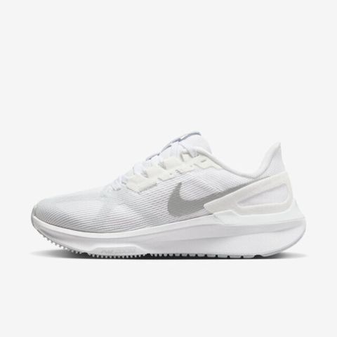 Nike W Air Zoom Structure 25 [DJ7884-101] 女 慢跑鞋 路跑 支撐 緩震 白銀