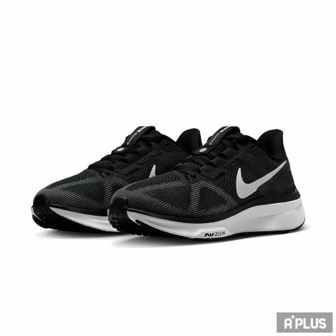 NIKE 耐吉 女 AIR ZOOM STRUCTURE 25 慢跑鞋 支撐 穩定 黑 - DJ7884001