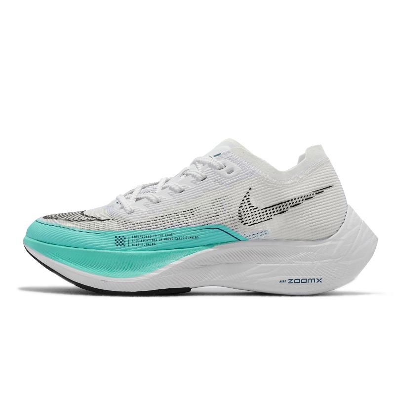 Nike 耐吉競速跑鞋Wmns ZoomX Vaporfly Next% 2 白藍女鞋CU4123-101