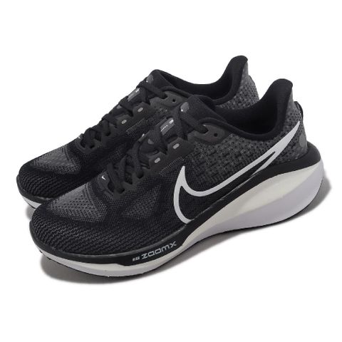Nike 耐吉 慢跑鞋 Wmns Vomero 17 女鞋 黑 白 緩震 運動鞋 路跑 FB8502-001