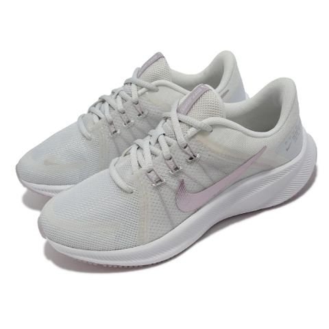 Nike 耐吉 慢跑鞋 Wmns Quest 4 PRM 女鞋 基本款 路跑 灰 紫 DA8723-011