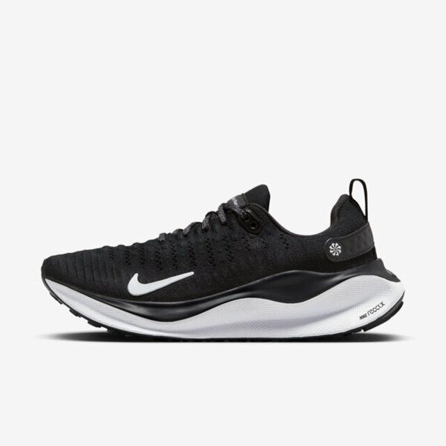  Nike W Reactx Infinity Run 4 [DR2670-001] 女 慢跑鞋 路跑 緩震 耐磨 黑白