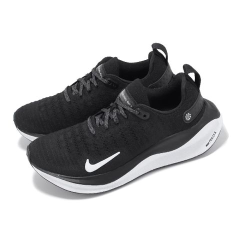Nike 耐吉 慢跑鞋 Wmns ReactX Infinity Run 4 女鞋 黑 白 緩震 運動鞋 DR2670-001