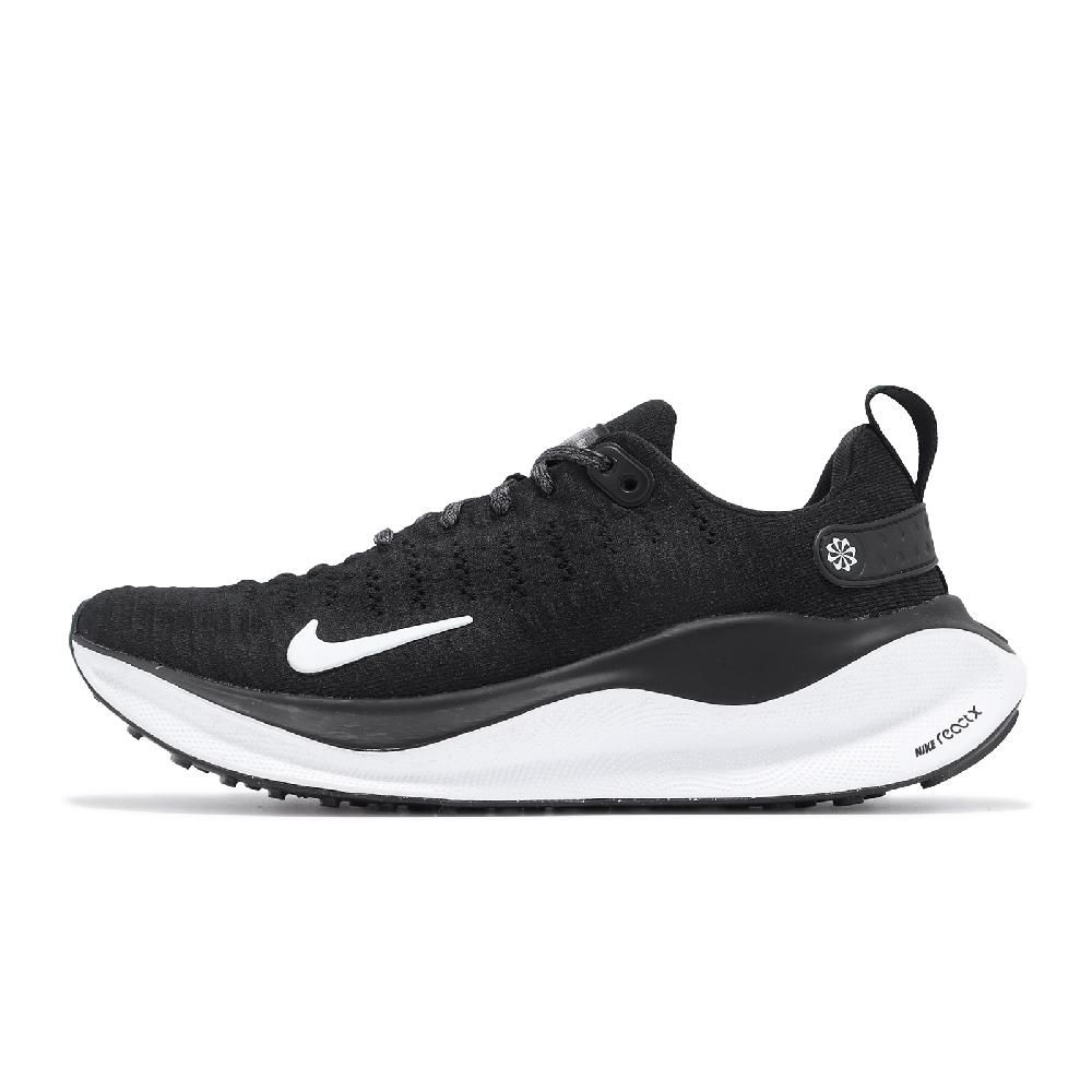 NIKE 耐吉   慢跑鞋 Wmns ReactX Infinity Run 4 女鞋 黑 白 緩震 運動鞋 DR2670-001