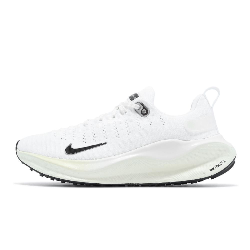 NIKE 耐吉   慢跑鞋 Wmns ReactX Infinity Run 4 女鞋 白 銀 透氣 緩震 路跑 運動鞋 DR2670-104