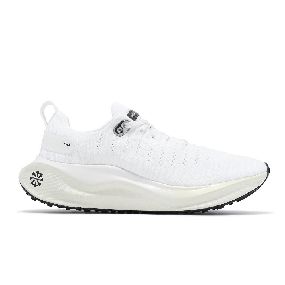 NIKE 耐吉   慢跑鞋 Wmns ReactX Infinity Run 4 女鞋 白 銀 透氣 緩震 路跑 運動鞋 DR2670-104