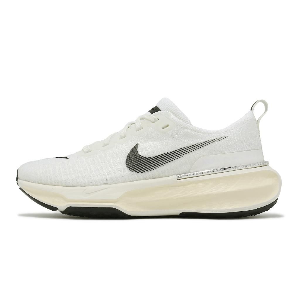 NIKE 耐吉   慢跑鞋 Wmns ZoomX Invincible Run FK 3 女鞋 白 黑 針織 運動鞋 DR2660-102