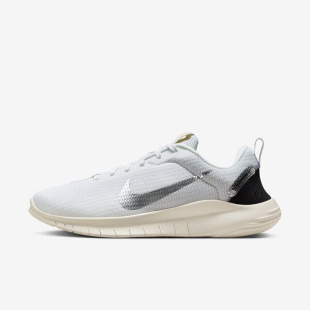 NIKE 耐吉  W Flex Experience RN 12 [DV0746-101] 女 慢跑鞋 運動 路跑 輕盈 白銀