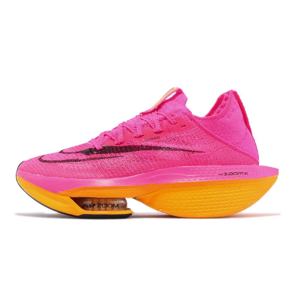 Nike 耐吉競速跑鞋Wmns Air Zoom Alphafly Next% 2 女鞋桃紅針織氣墊