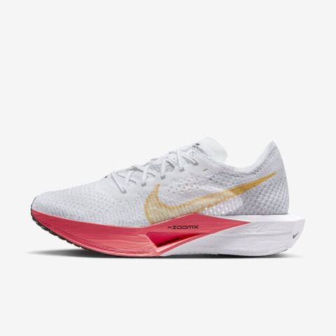 Nike W ZoomX Vaporfly Next% 3 [DV4130-101] 女 慢跑鞋 馬拉松 路跑 白 橘紅