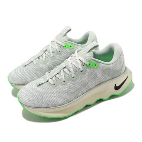 Nike 耐吉 慢跑鞋 Wmns Motiva 女鞋 灰 綠 反光 路跑 緩震 弧形鞋底 運動鞋 DV1238-002