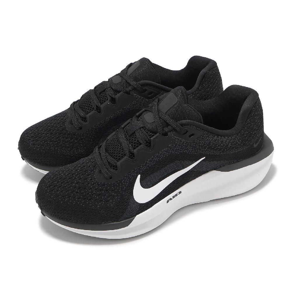 NIKE 耐吉   慢跑鞋 Wmns Air Winflo 11 女鞋 黑 白 氣墊 厚底 緩衝 運動鞋 FJ9510-001