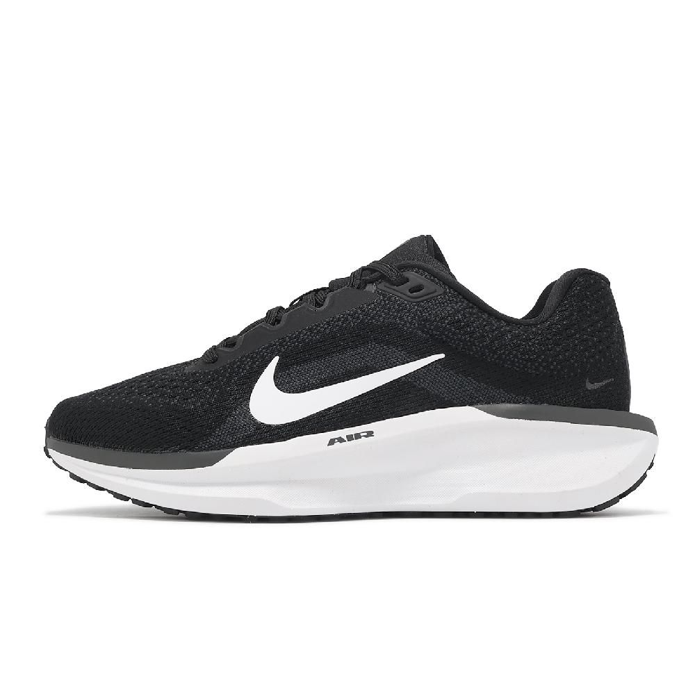 NIKE 耐吉   慢跑鞋 Wmns Air Winflo 11 女鞋 黑 白 氣墊 厚底 緩衝 運動鞋 FJ9510-001