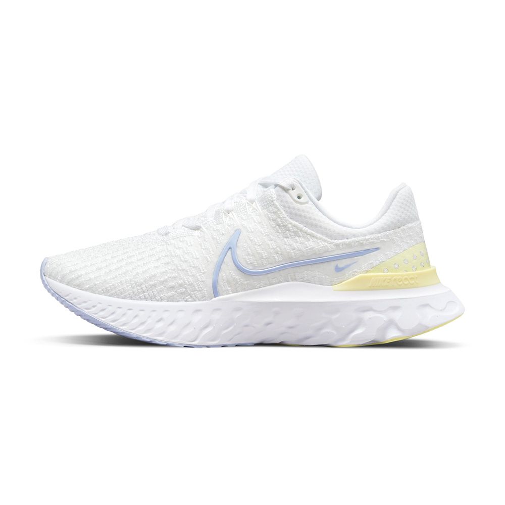 NIKE 耐吉  React Infinity Run Flyknit 3 女 白 避震 舒適 運動 慢跑鞋DD3024-100