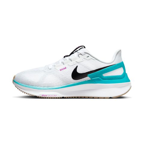 NIKE 耐吉 Air Zoom Structure 25 女 白藍 路跑 訓練 運動 慢跑 慢跑鞋 DJ7884-103