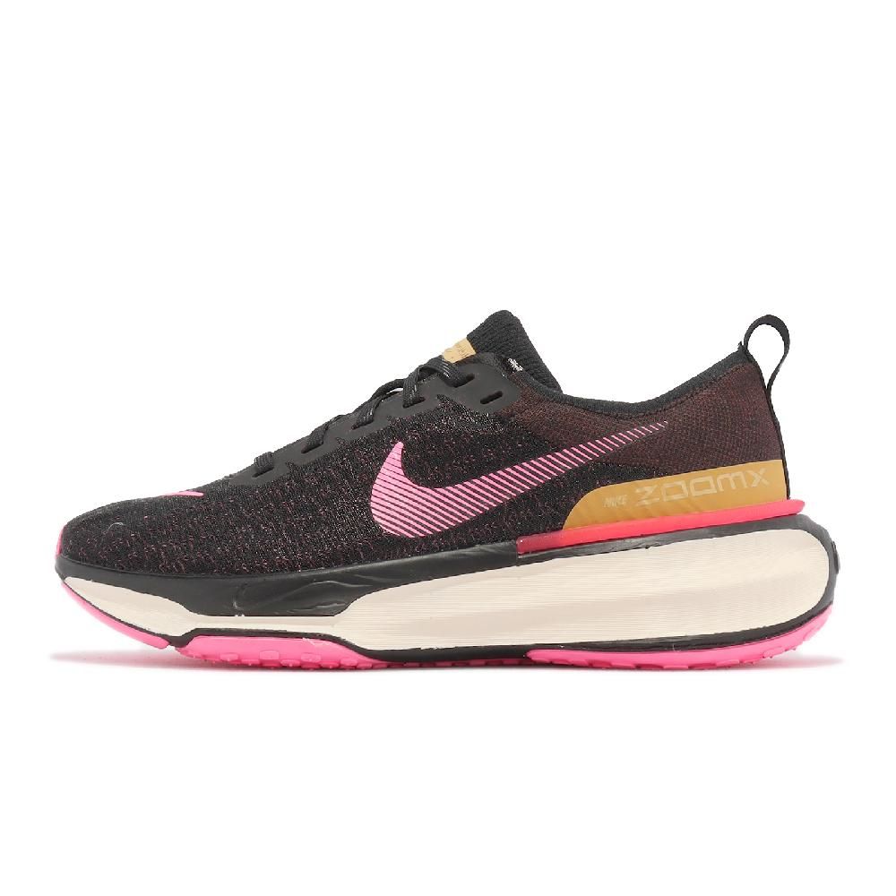 NIKE 耐吉  慢跑鞋 Wmns ZoomX Invincible Run FK 3 女鞋 黑 桃粉 路跑 運動鞋 DR2660-200