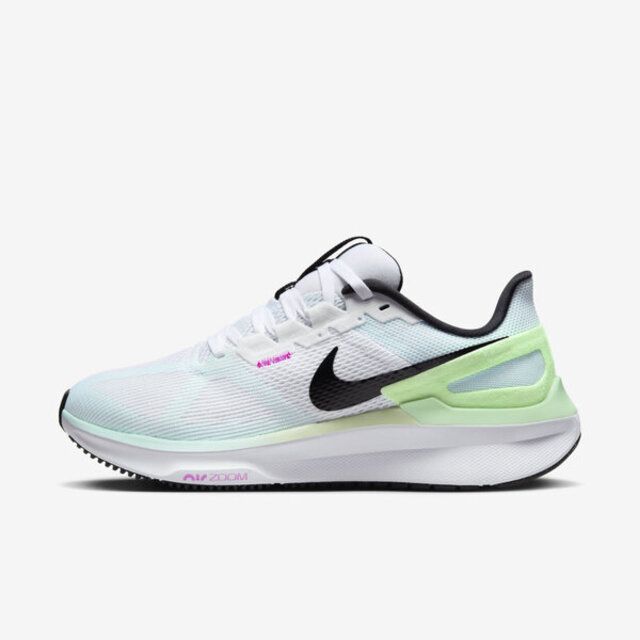 NIKE 耐吉  W Air Zoom Structure 25 [DJ7884-105] 女 慢跑鞋 路跑 支撐 緩震 白 彩