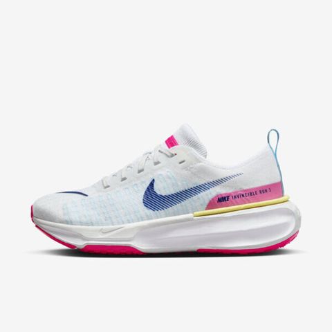 NIKE 耐吉 Wmns ZoomX Invincible Run FK 3 DR2660-105 女 慢跑鞋 路跑 白粉