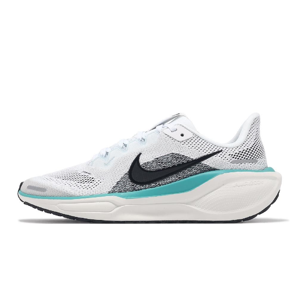 NIKE 耐吉   慢跑鞋 Air Zoom Pegasus 41 GS 大童 女鞋 灰 藍 緩衝 小飛馬 運動鞋 FN5041-103