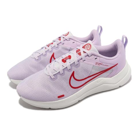 NIKE 耐吉 慢跑鞋 Wmns Downshifter 12 女鞋 紫 紅 緩震 透氣 運動鞋 DD9294-501