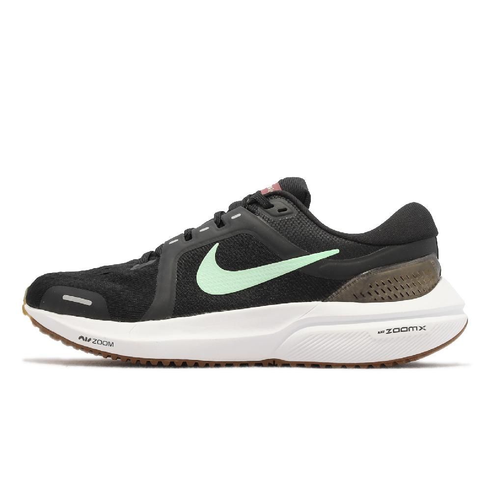 NIKE 耐吉   慢跑鞋 Wmns Air Zoom Vomero 16 女鞋 黑色 綠 路跑 長跑 運動鞋 DA7698-009