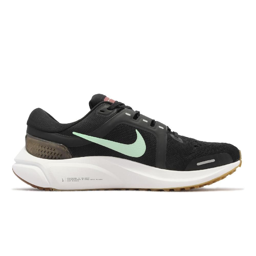 NIKE 耐吉   慢跑鞋 Wmns Air Zoom Vomero 16 女鞋 黑色 綠 路跑 長跑 運動鞋 DA7698-009