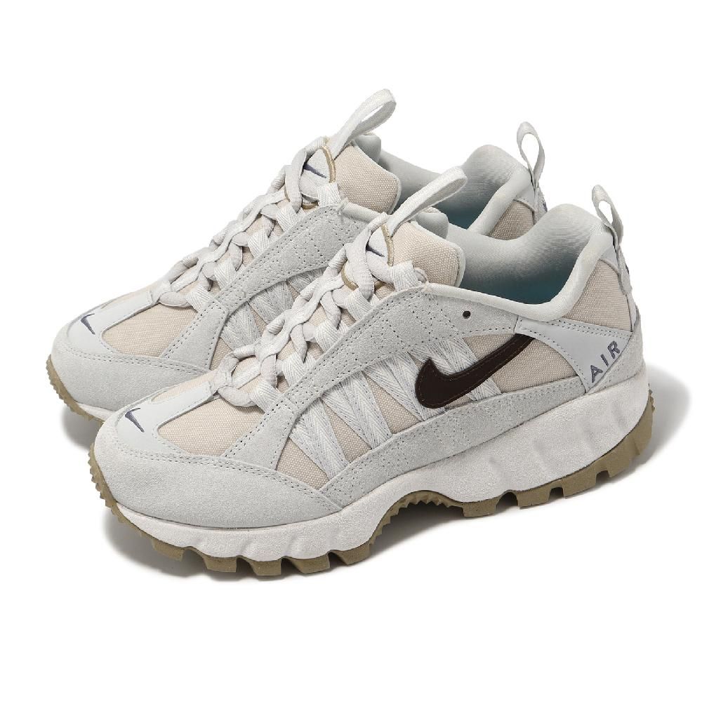 NIKE 耐吉   慢跑鞋 Air Humara SE 女鞋 米白 棕 皮革 帆布 Zoom 氣墊 運動鞋 FZ3763-104