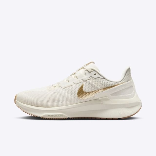 NIKE 耐吉  W Air Zoom Structure 25 DJ7884-007 女 慢跑鞋 路跑 支撐 緩震 米 金