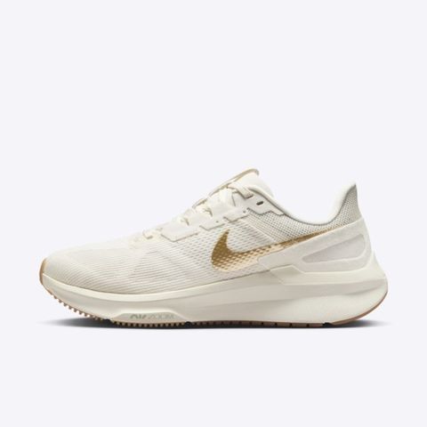 NIKE 耐吉 W Air Zoom Structure 25 DJ7884-007 女 慢跑鞋 路跑 支撐 緩震 米 金