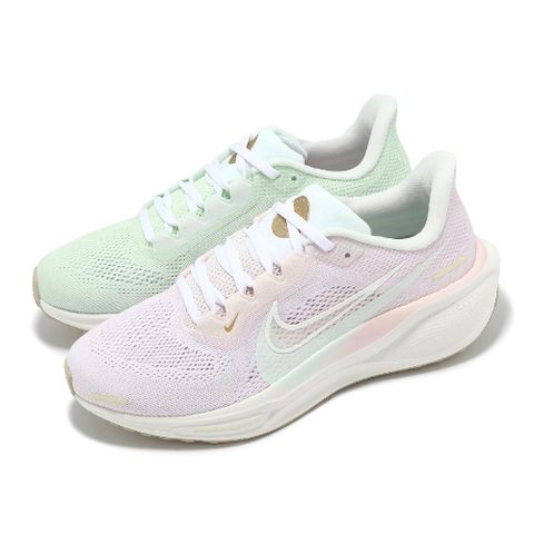 NIKE 耐吉 慢跑鞋 Wmns Air Zoom Pegasus 41 女鞋 粉紅 綠 小飛馬 鴛鴦 運動鞋 HM3732-361