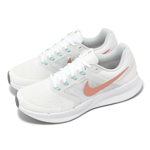 NIKE 耐吉 慢跑鞋 Wmns Run Swift 3 女鞋 白 粉 緩衝 透氣 運動鞋 DR2698-104