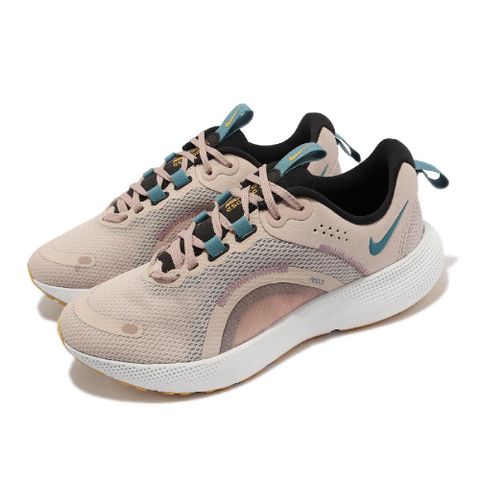 NIKE 耐吉 Nike 耐吉 慢跑鞋 Wmns React Escape RN 2 女鞋 棕 藍 緩震 運動鞋 DJ9976-200