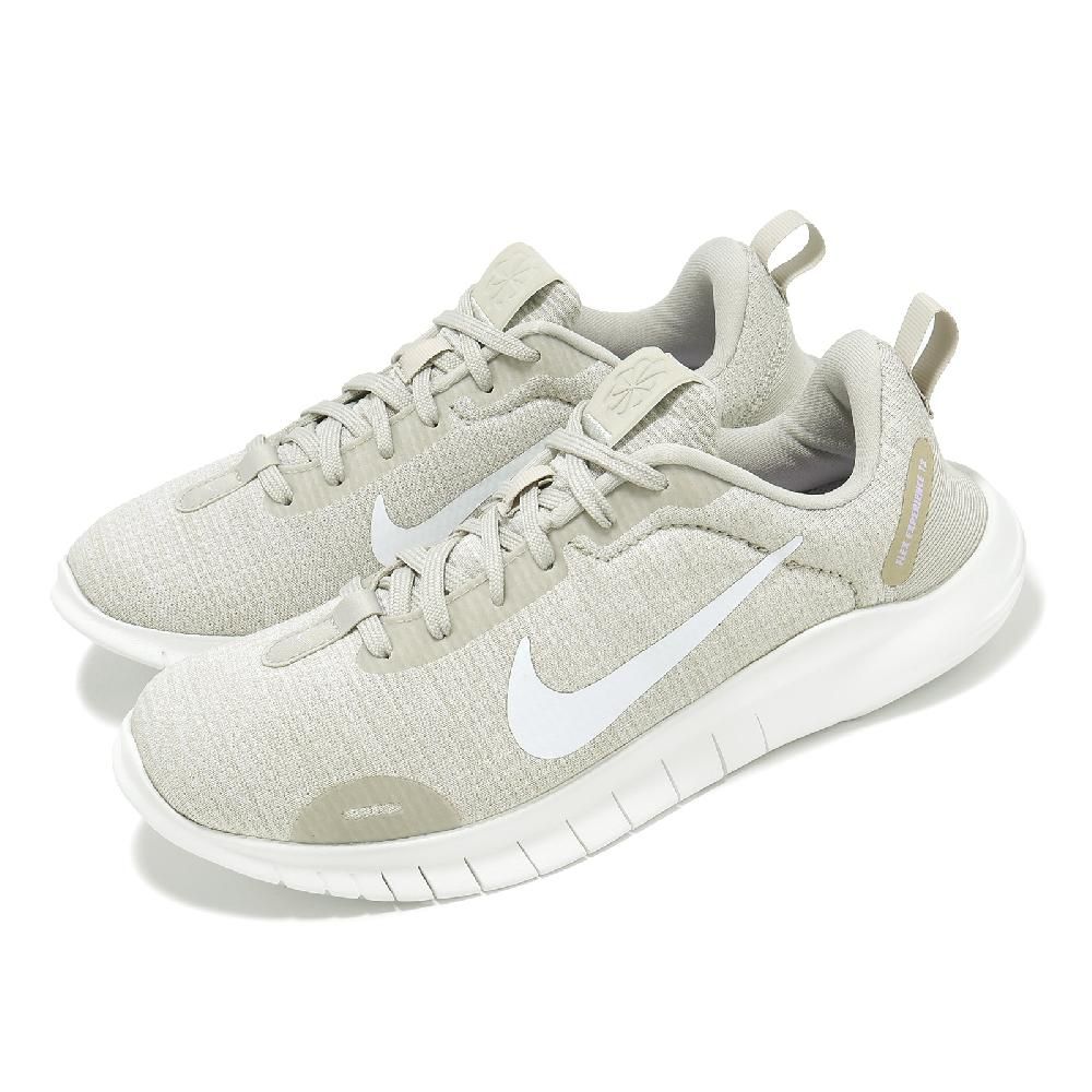 NIKE 耐吉 Nike 耐吉 慢跑鞋 Wmns Flex Experience RN 12 女鞋 米棕 白 運動鞋 DV0746-006