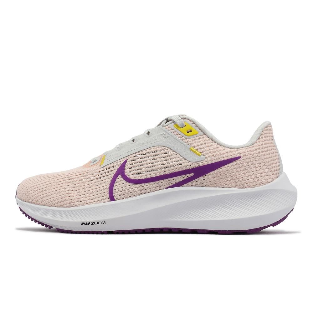 NIKE 耐吉 Nike 耐吉 慢跑鞋 Wmns Air Zoom Pegasus 40 女鞋 紫 粉 小飛馬 針織鞋面 運動鞋 DV3854-800