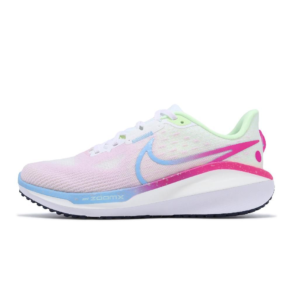 NIKE 耐吉 Nike 耐吉 慢跑鞋 Wmns Vomero 17 女鞋 粉 白 輕量 支撐 回彈 路跑 運動鞋 FZ3974-686