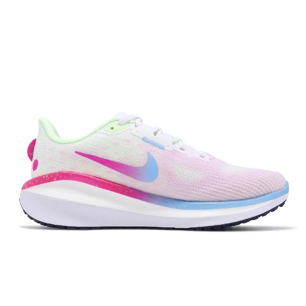 NIKE 耐吉 Nike 耐吉 慢跑鞋 Wmns Vomero 17 女鞋 粉 白 輕量 支撐 回彈 路跑 運動鞋 FZ3974-686