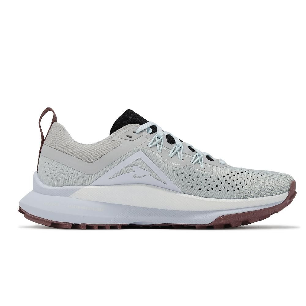 NIKE 耐吉 Nike 耐吉 越野跑鞋 Wmns React Pegasus Trail 4 女鞋 灰 紫 緩震 抓地 郊山 健行 DJ6159-005