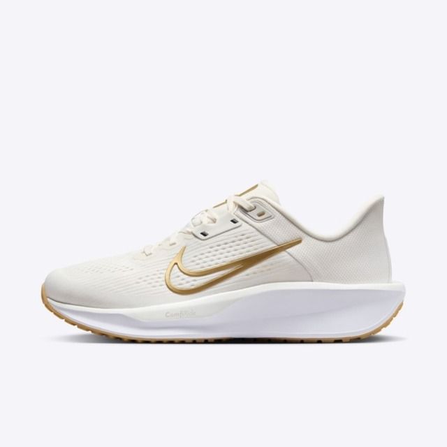 NIKE 耐吉 Nike Wmns Quest 6 [FD6034-003] 女 慢跑鞋 運動 路跑 休閒 透氣 緩震 包覆 米金