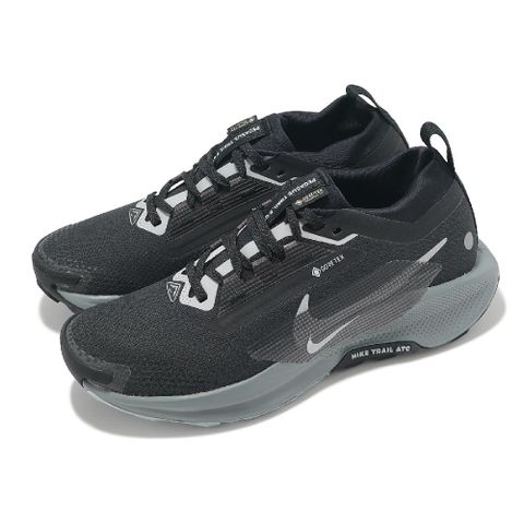 NIKE 耐吉 Nike 耐吉 防水野跑鞋 Wmns Pegasus Trail 5 GTX 女鞋 黑 灰 機能 戶外 運動鞋 FQ0912-001